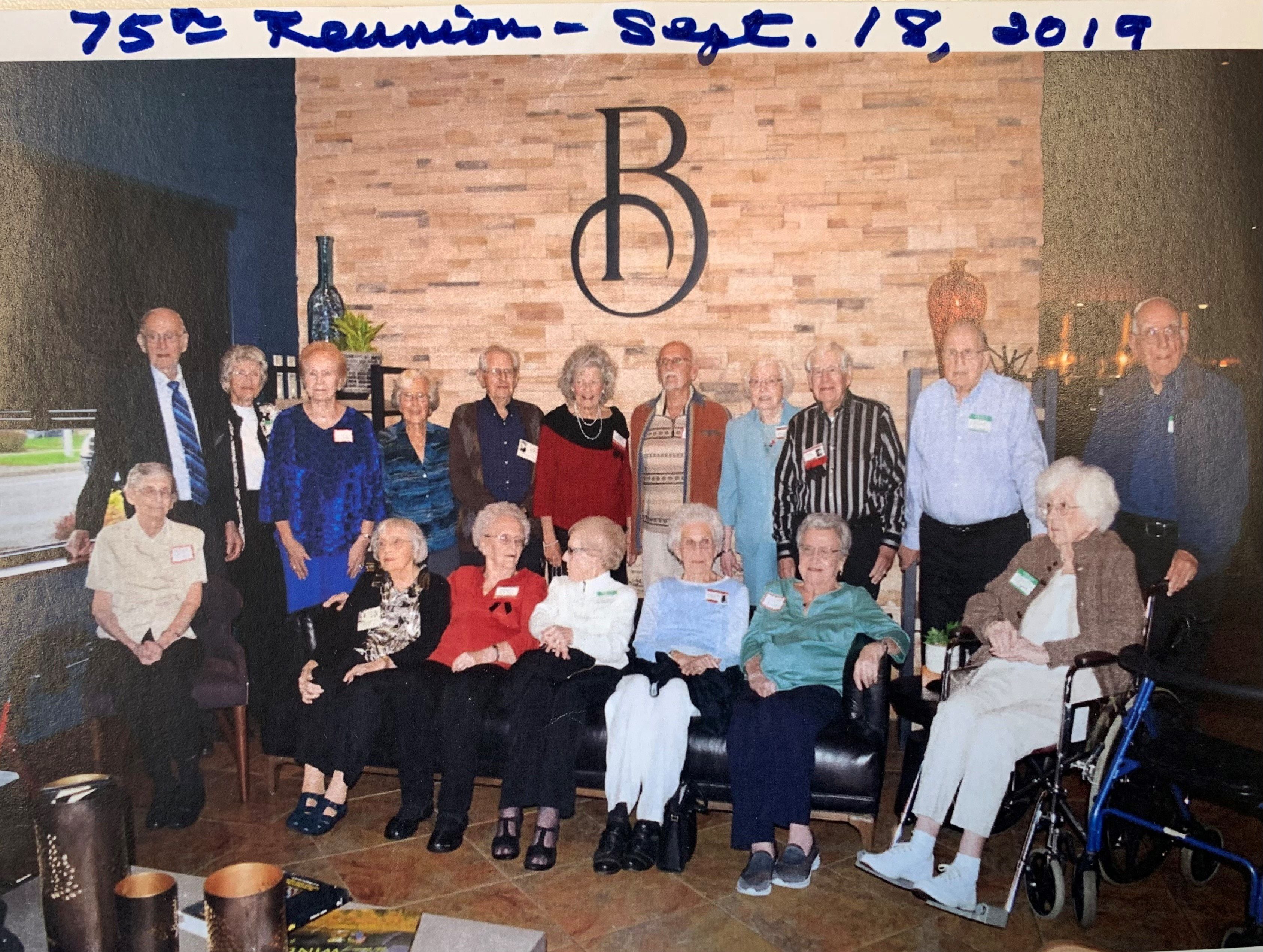 Alumni of Salem High School Class of 1944 break Guinness World