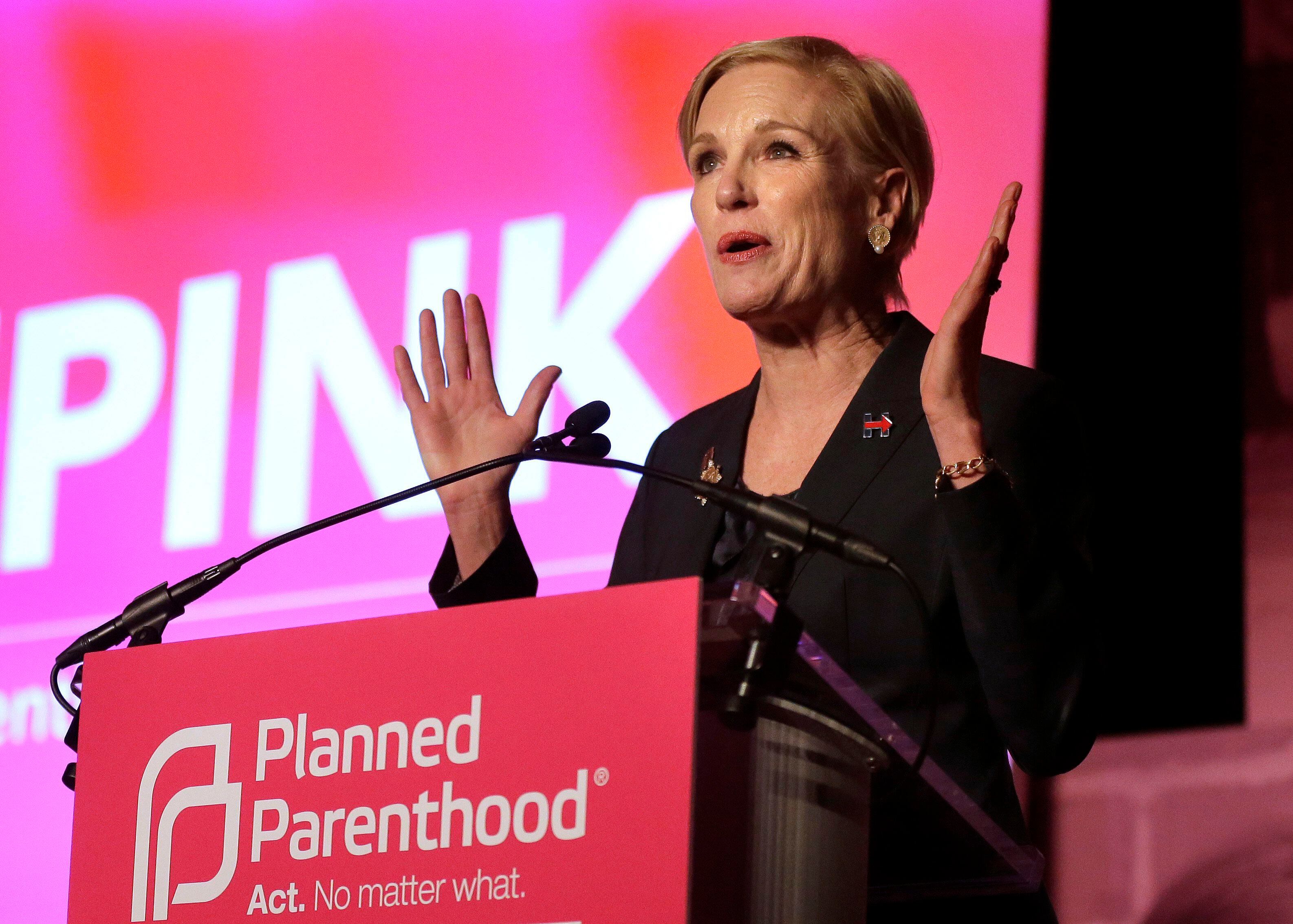 Cecile Richards, Planned Parenthood president, advocate for abortion rights.