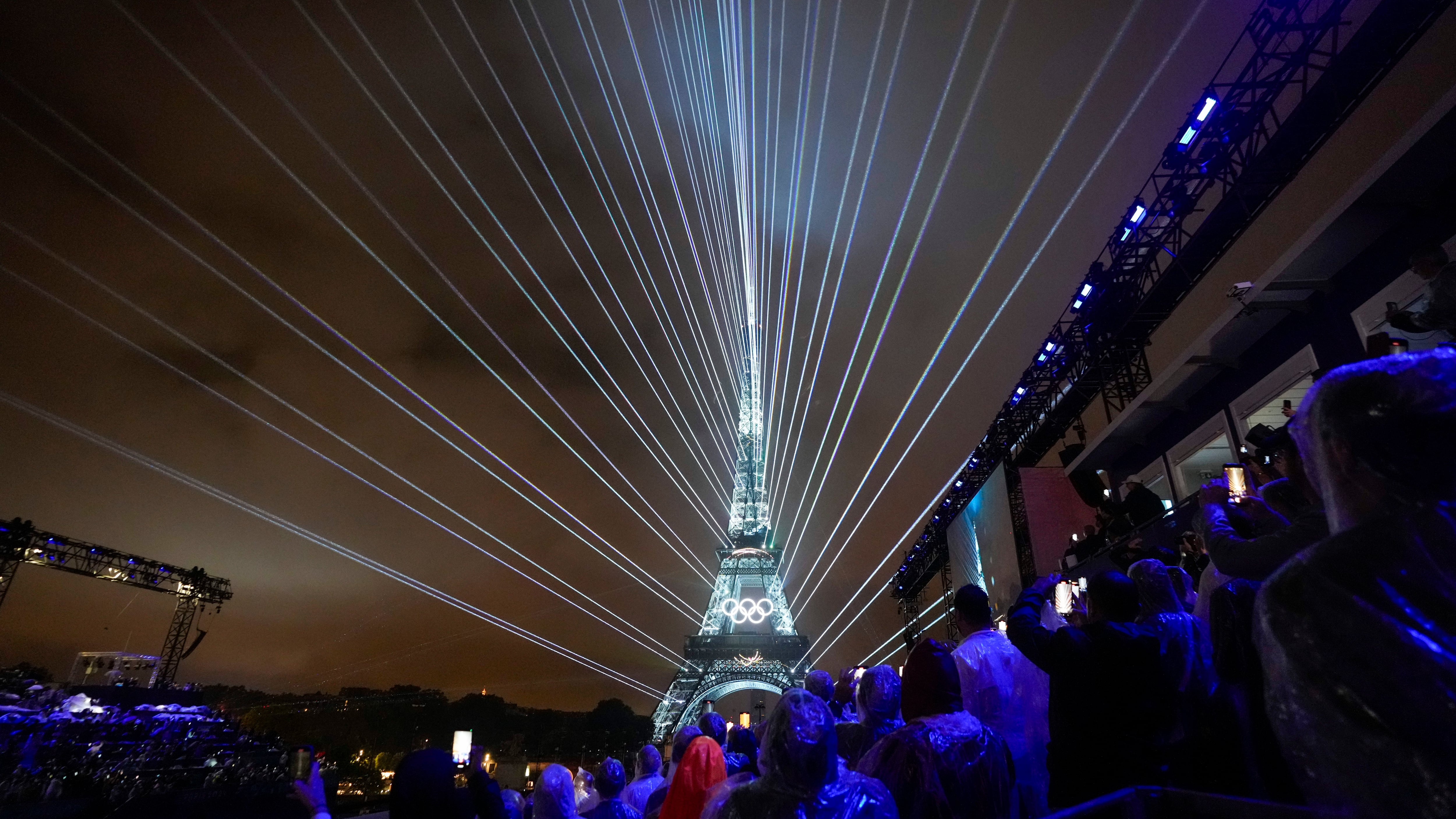 Paris dazzles with a rainy Olympics opening ceremony on the Seine River -  OPB